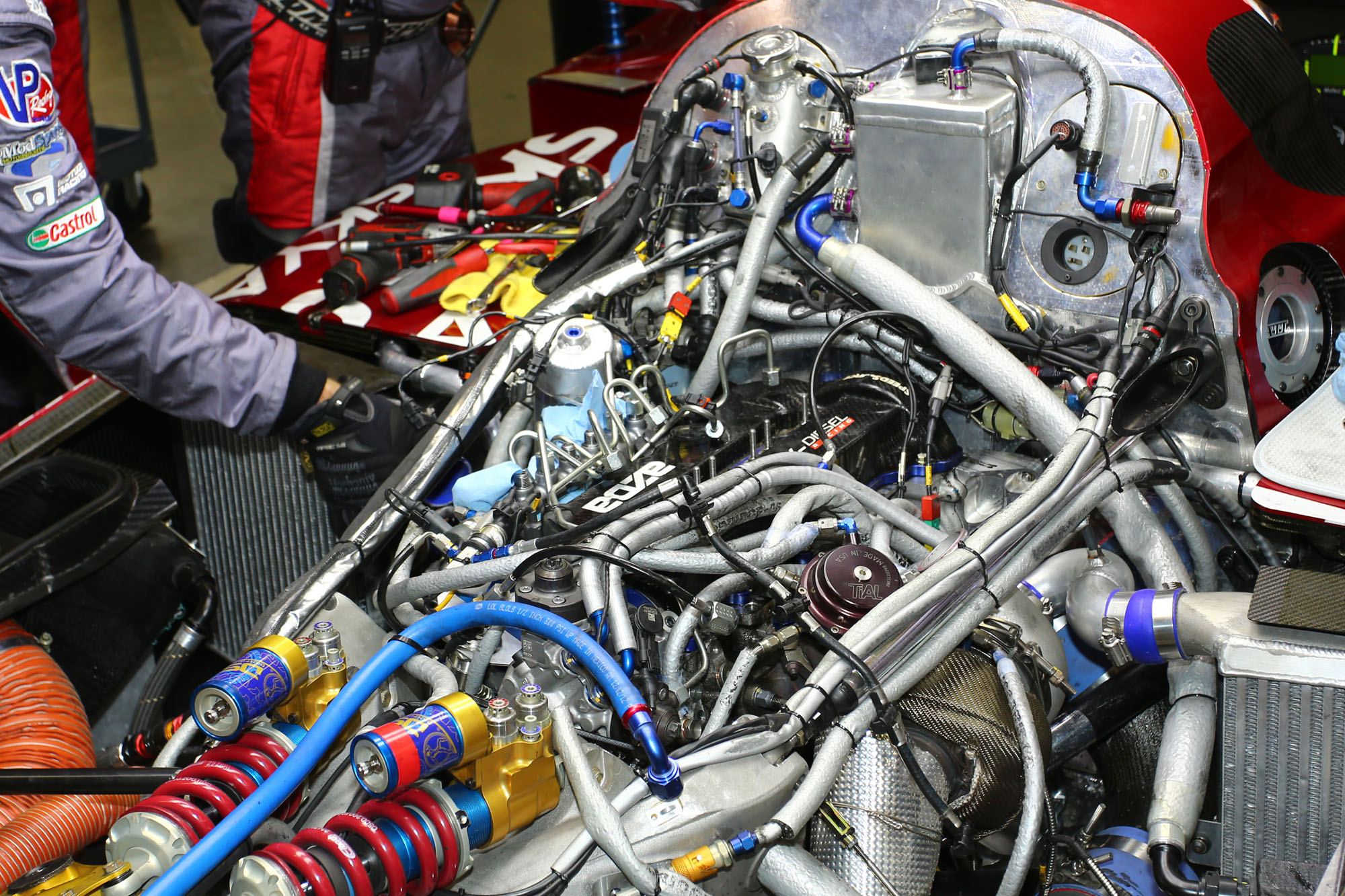 Mazda SKYACTIV-D racing engine