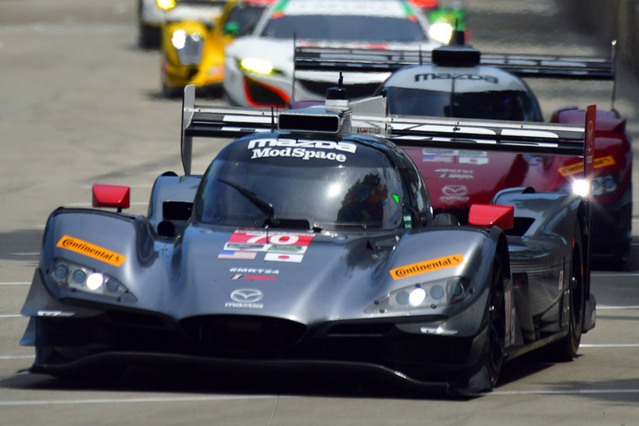 70 Mazda Rt24 P Grabs 3rd Place At Belle Isle Mzracing Mazda Motorsport